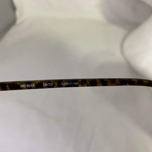 #5329 Tempo Turtle Shell MENS Eyewear eyeglasses Frames ONLY 52-17-140 - Picture 4 of 6